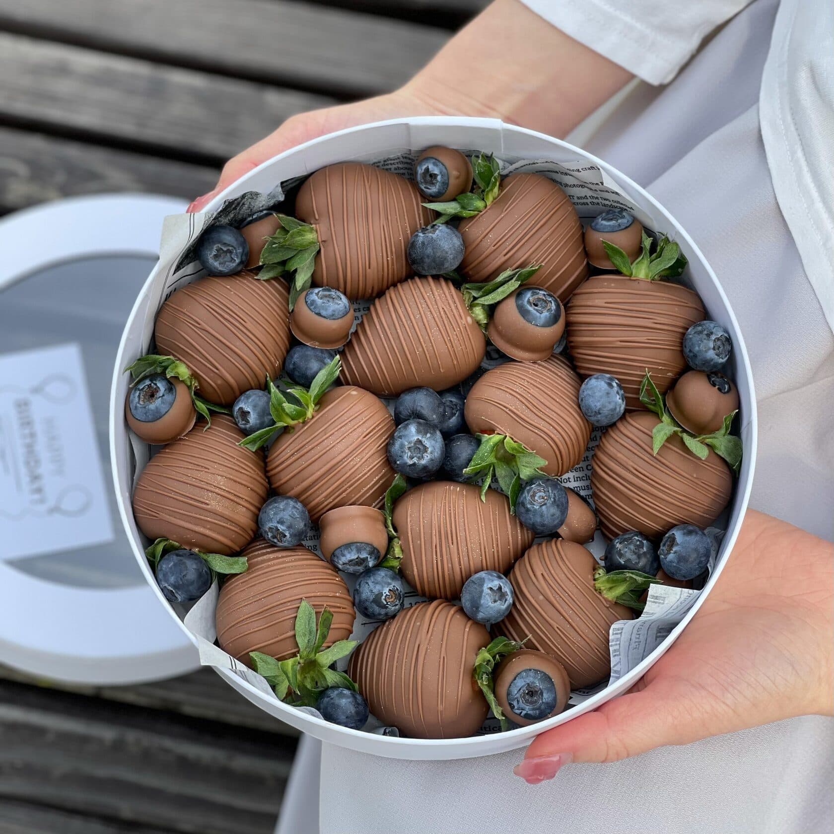Клубника и голубика в шоколаде Berry Mix